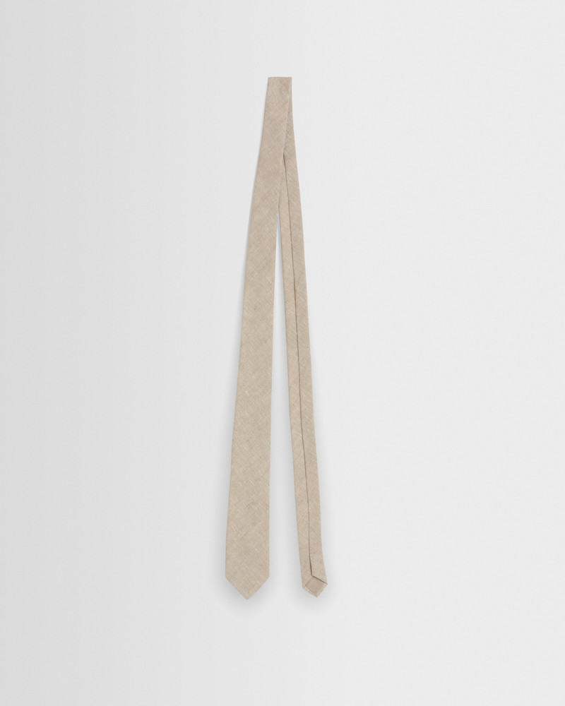 Wax London Pavillion - Natural Linen Tie outlook