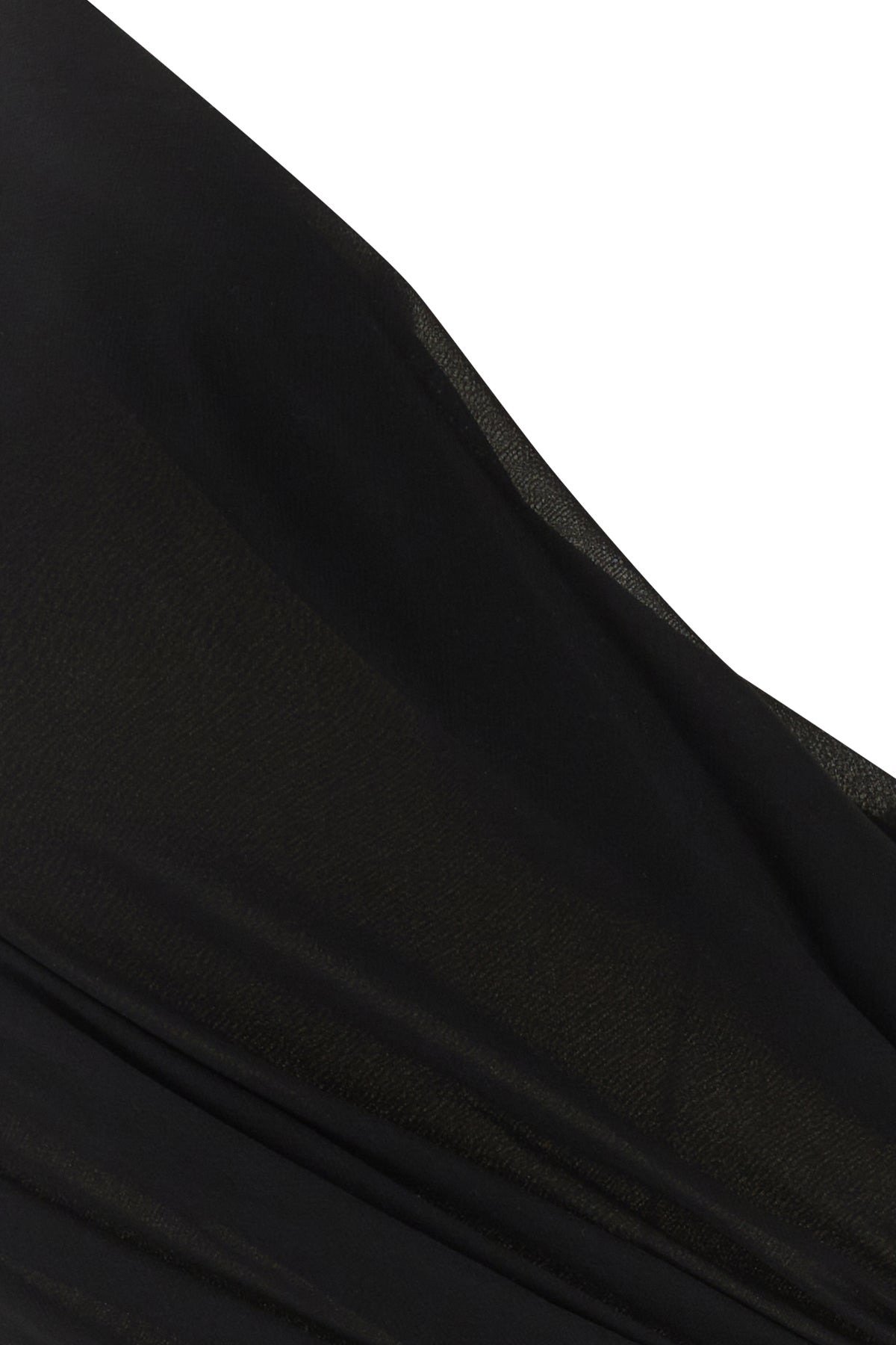 Black silk crop-top - 3