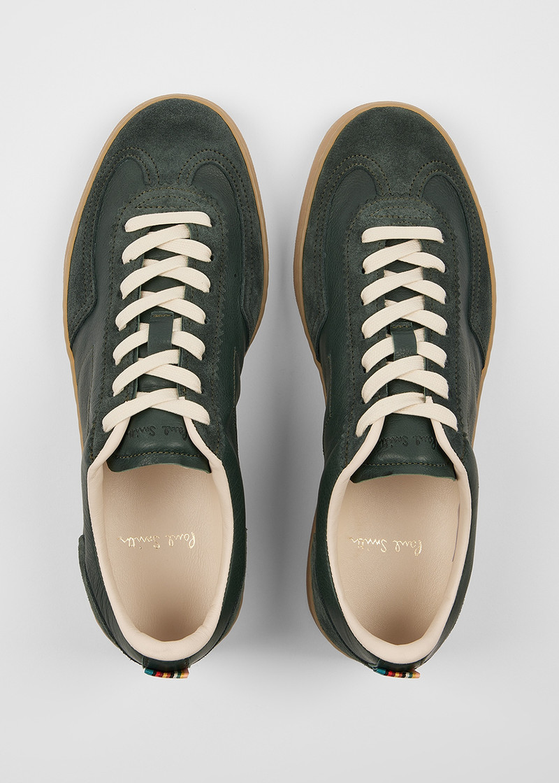 Women's Bottle Green 'Imola' Trainers 3