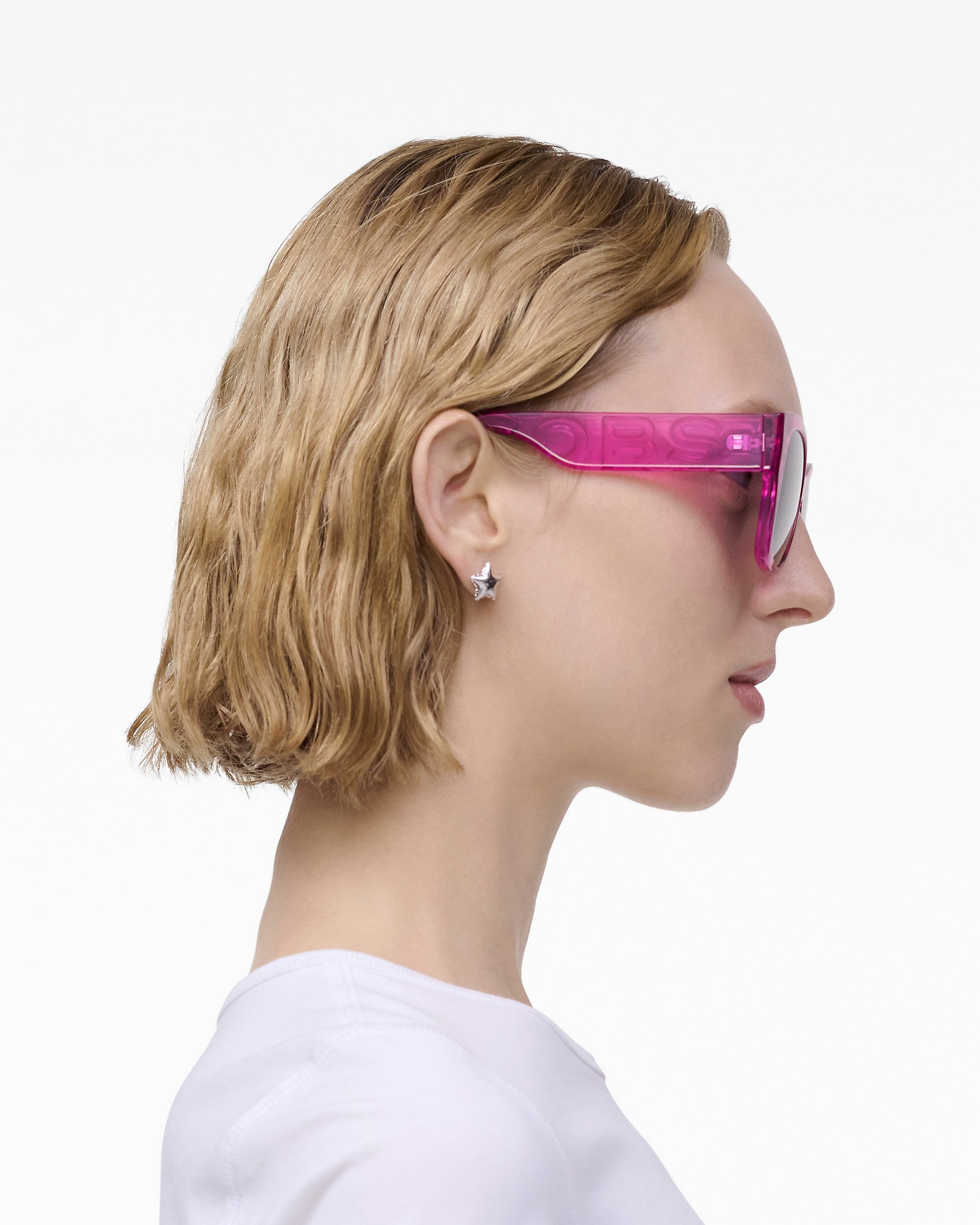 THE BOLD LOGO SQUARE CAT EYE SUNGLASSES - 3
