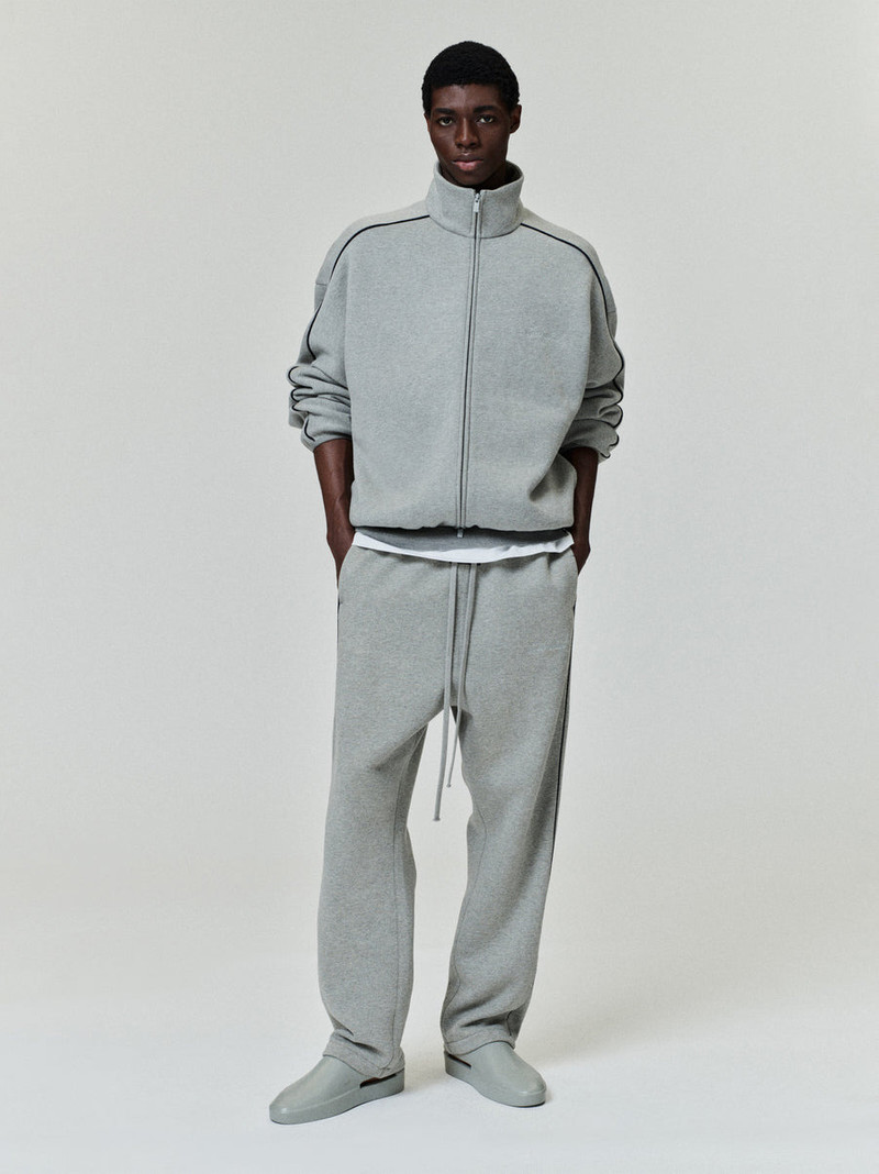ESSENTIALS Modern Track Jacket With Piping outlook