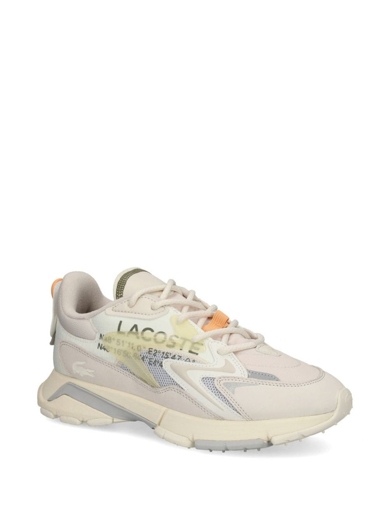 LACOSTE embossed logo trainers outlook