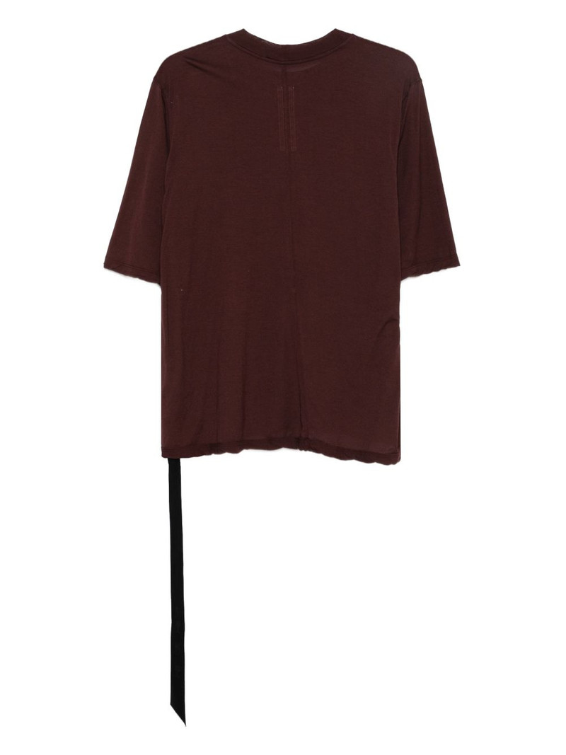 Rick Owens DRKSHDW short-sleeve strap-detail T-shirt outlook