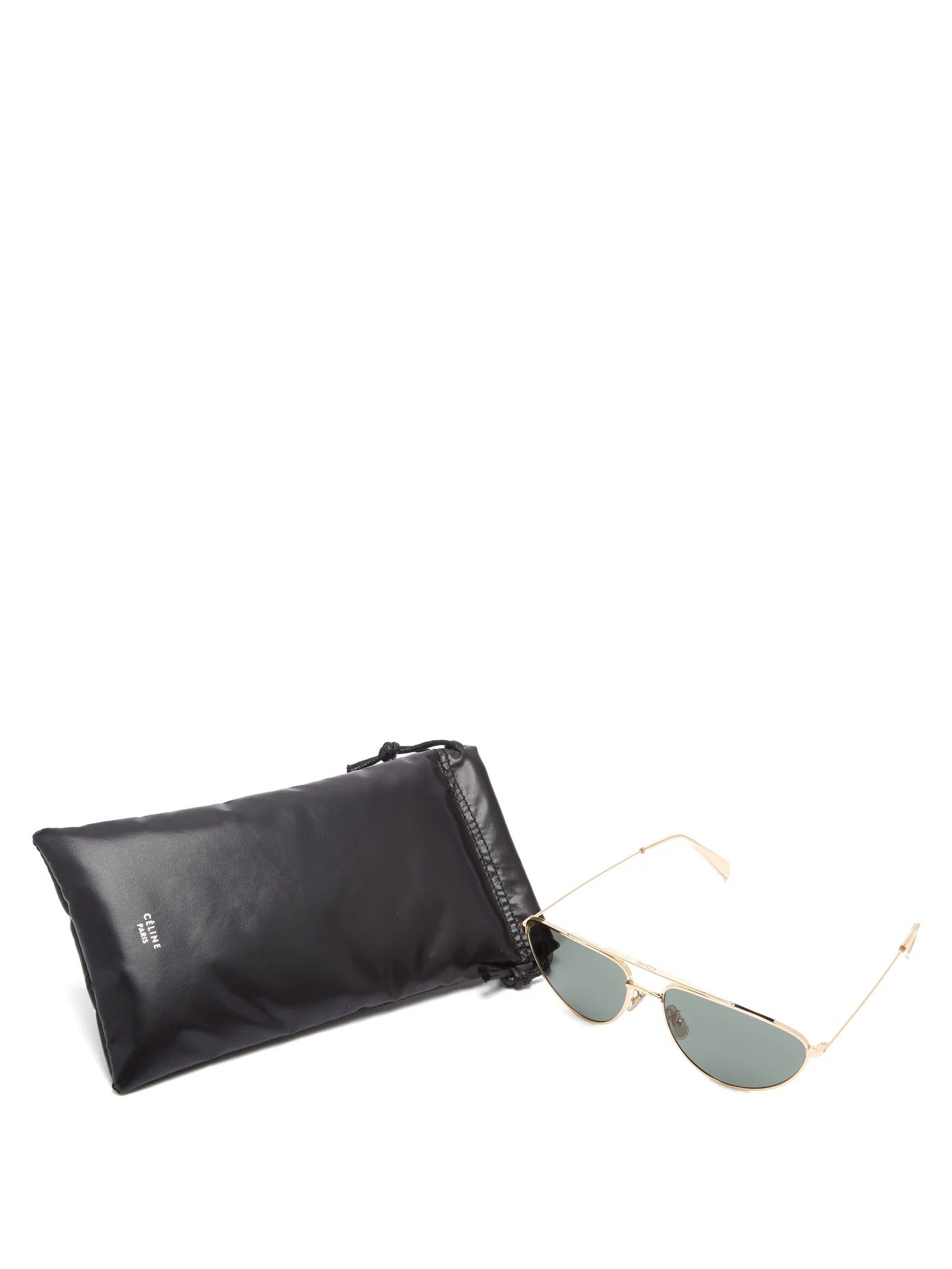 Aviator metal sunglasses - 4