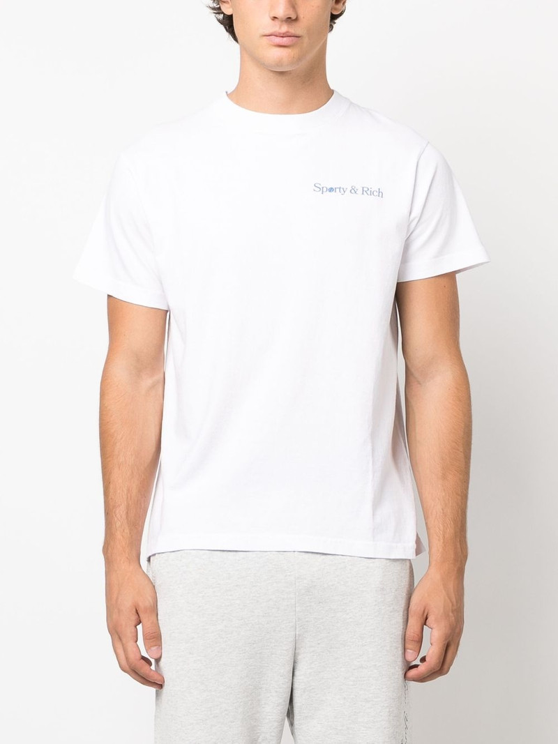 logo-print cotton T-shirt 4