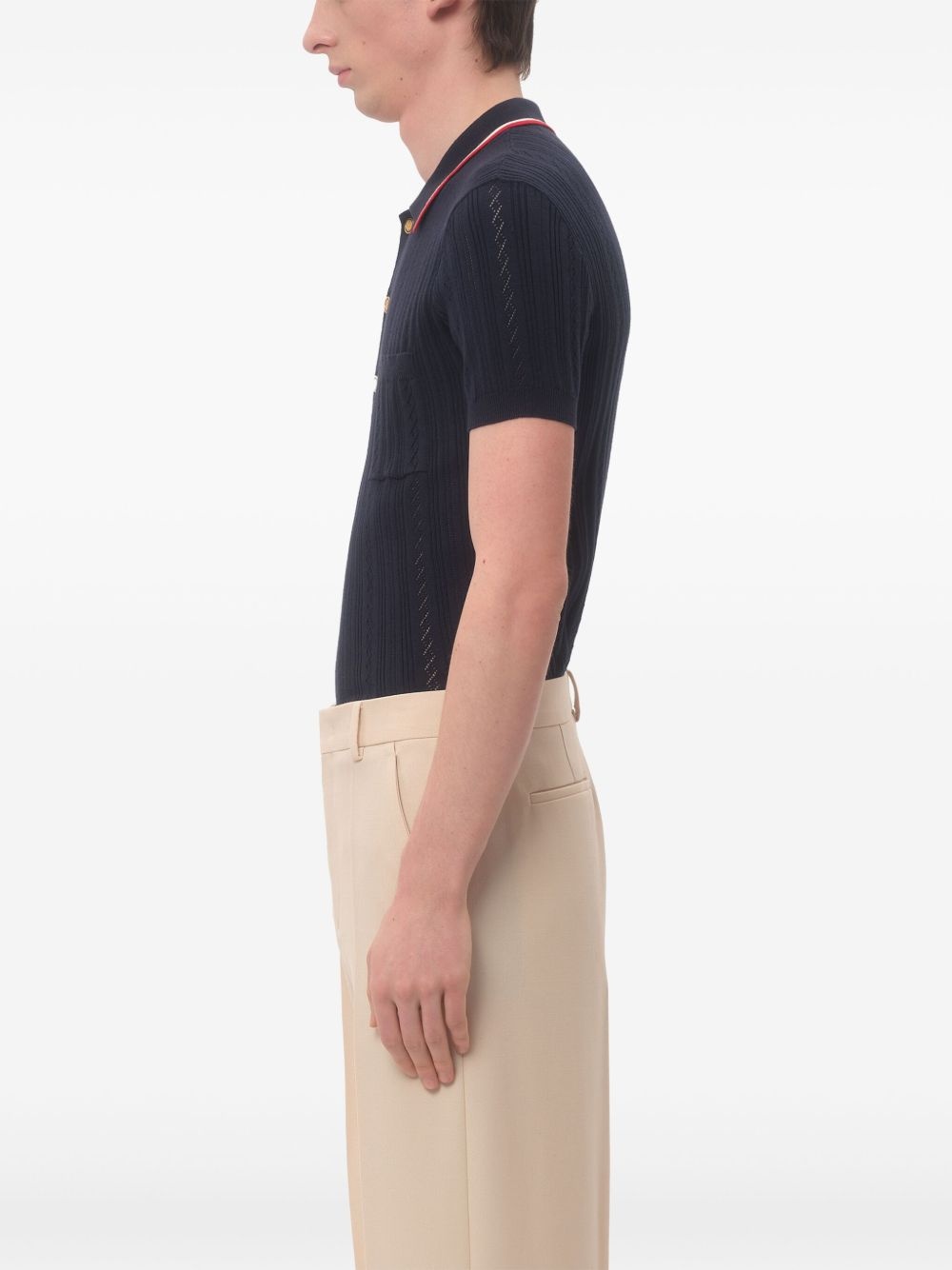 cotton polo shirt - 4
