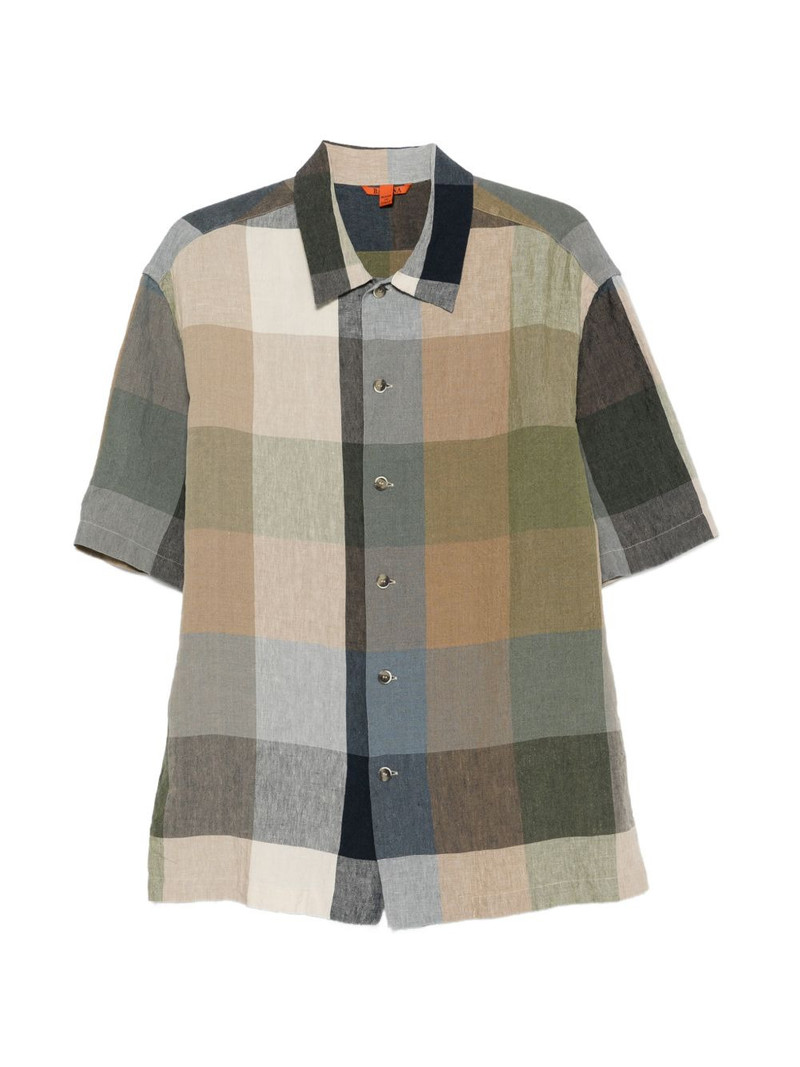 Galia check-pattern short-sleeve shirt 1