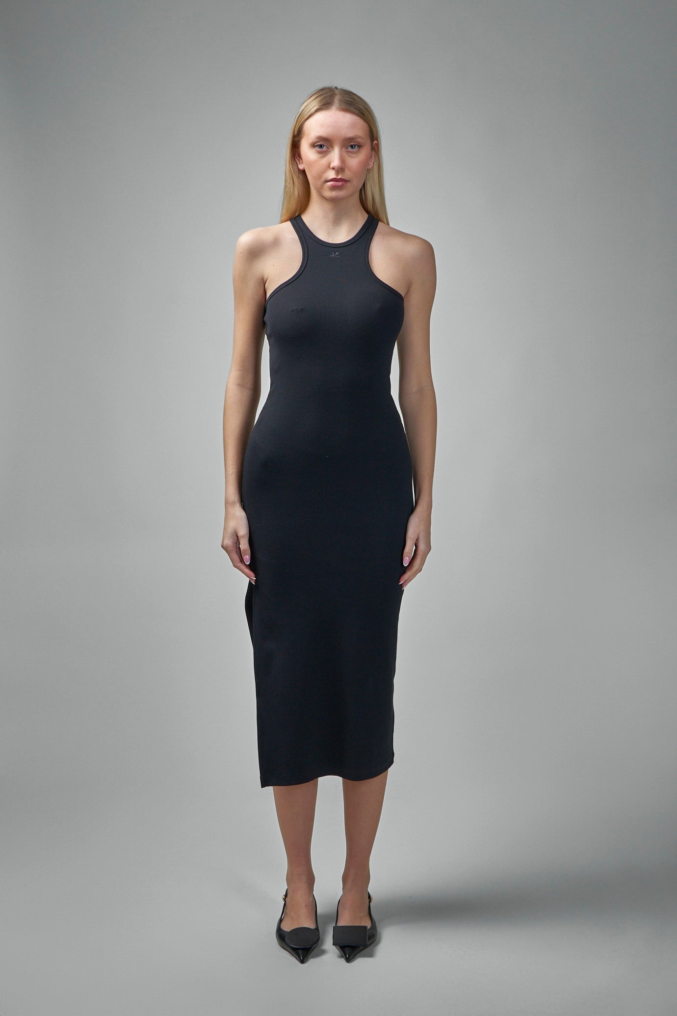 Long Dress Scuba 90's Rib - 1