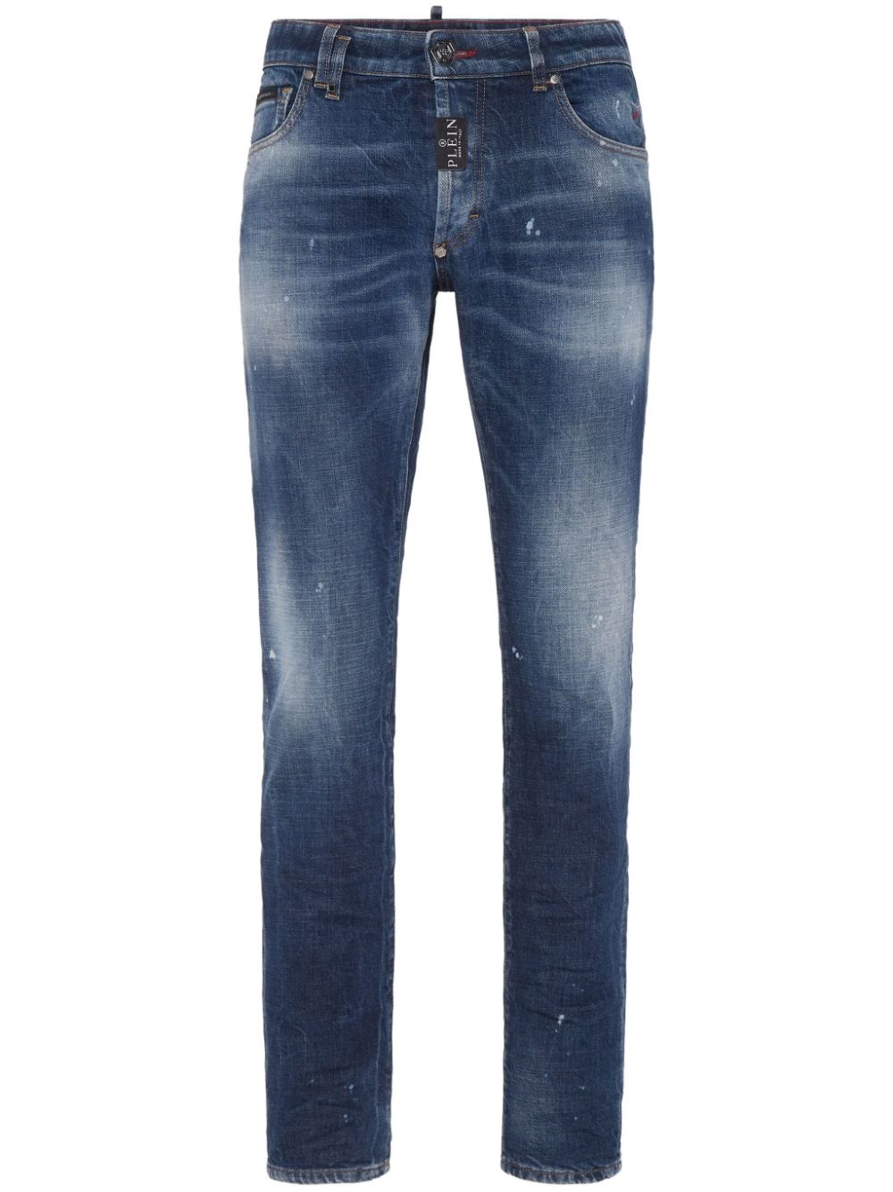 super-straight cut denim jeans - 1