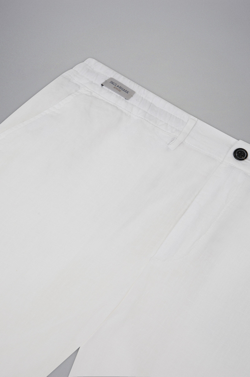 LINEN BERMUDA SHORTS 5