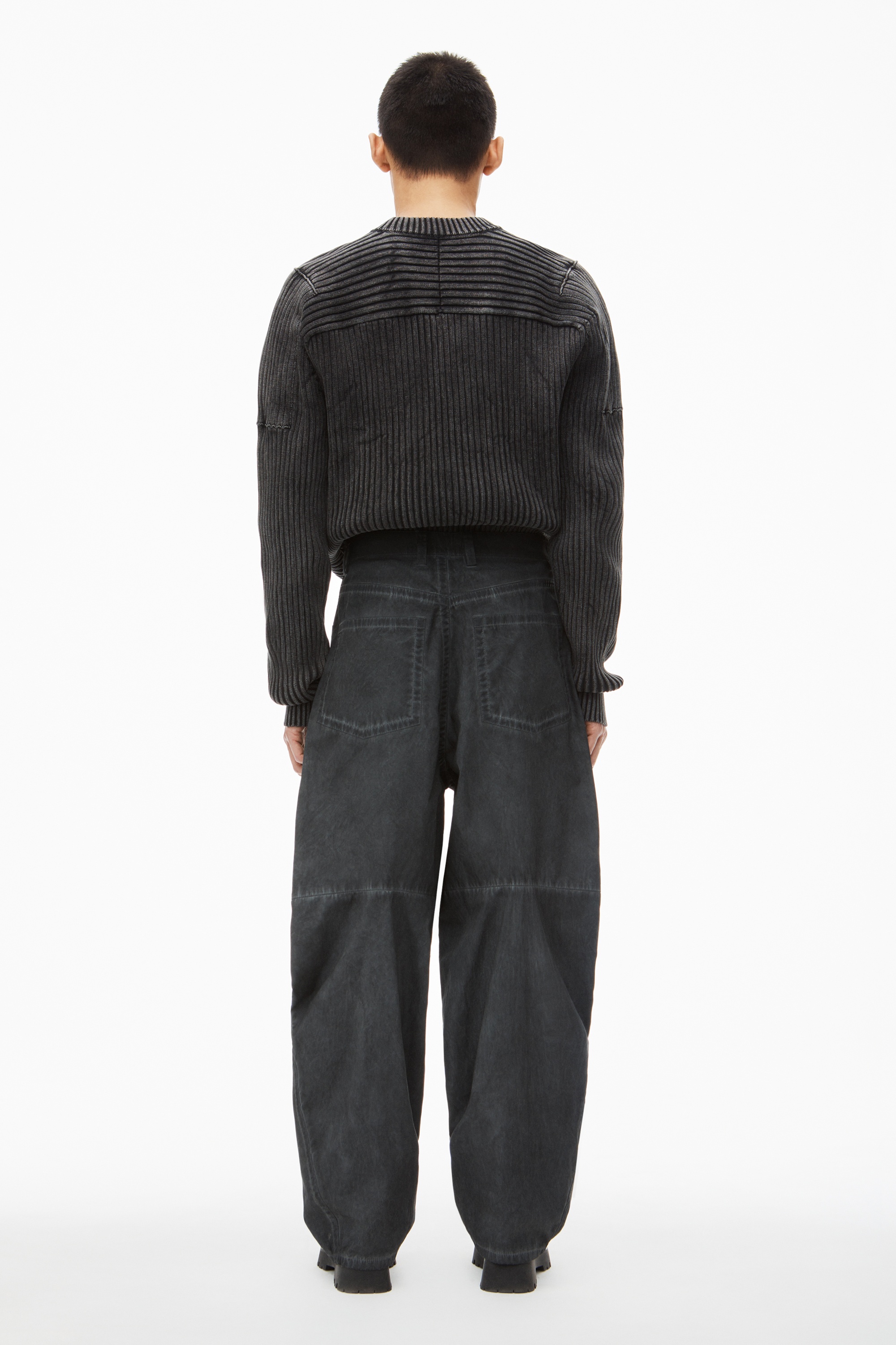 engineered 5 pocket pant in cotton - 4