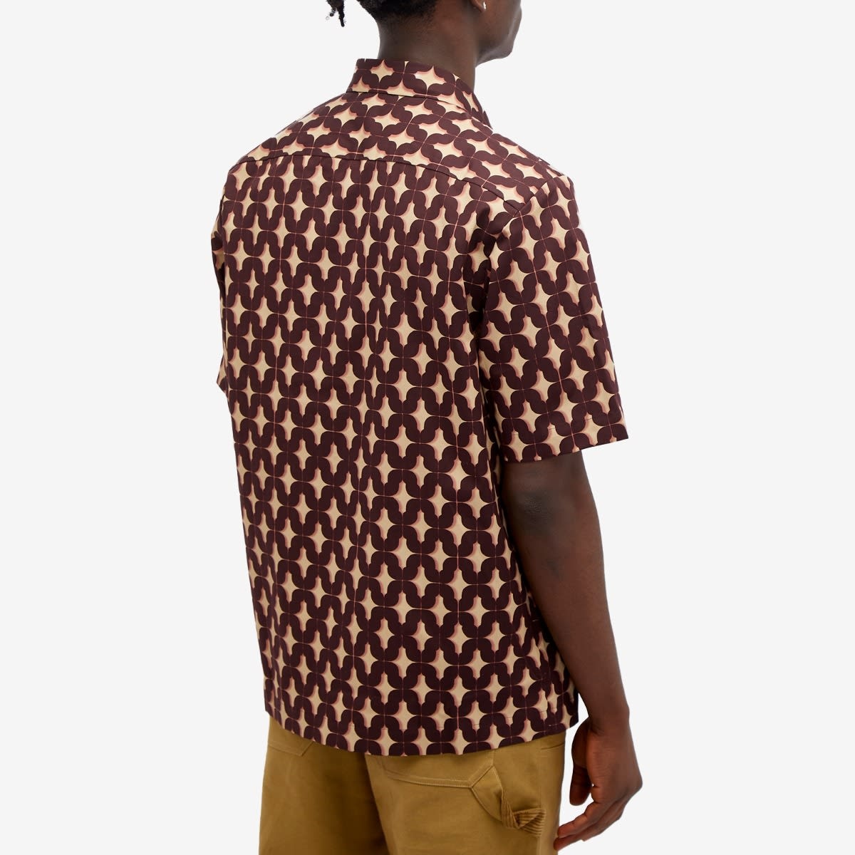 Dries Van Noten Clasen Short Sleeve Poplin Shirt - 3