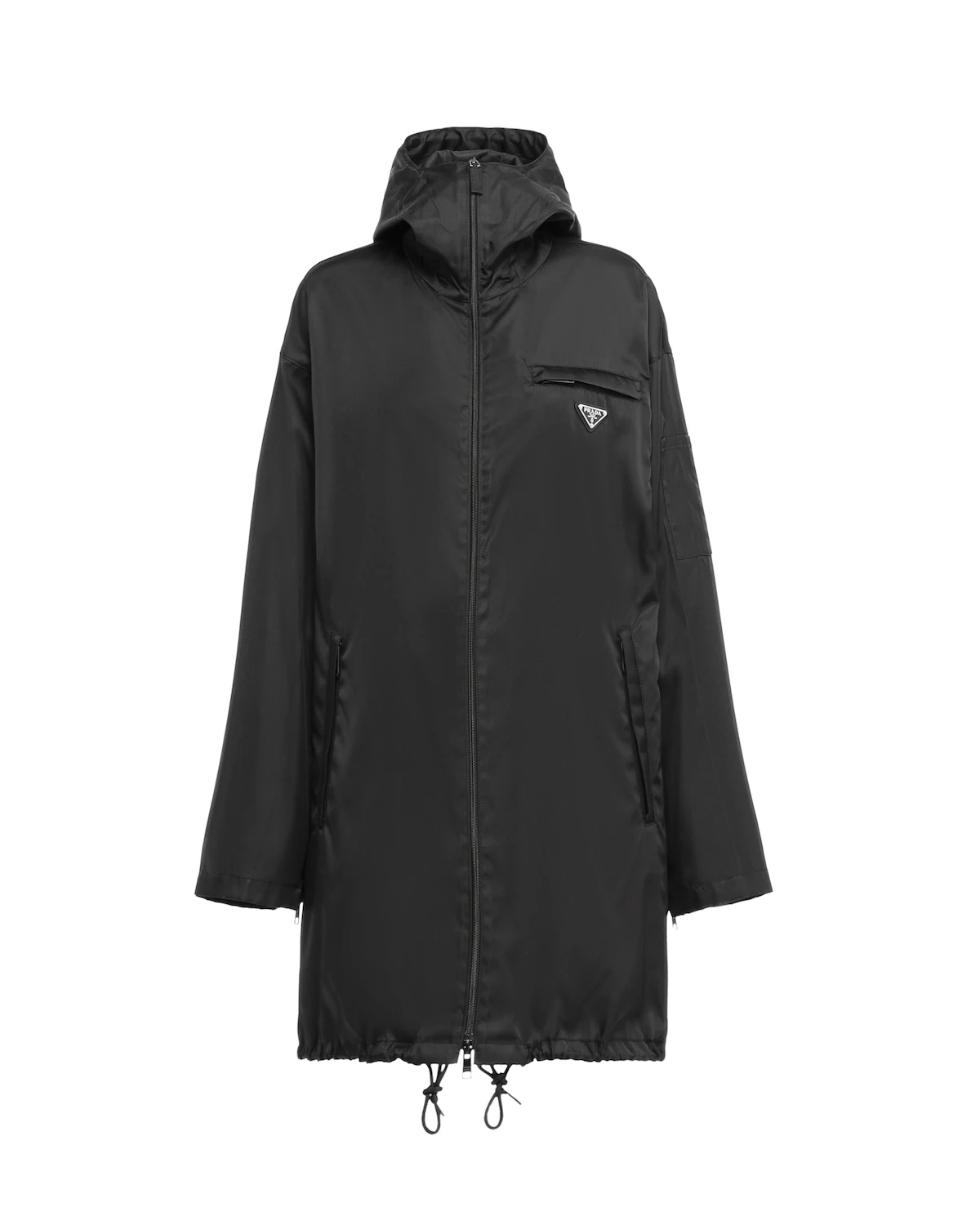 Re-Nylon gabardine parka - 1