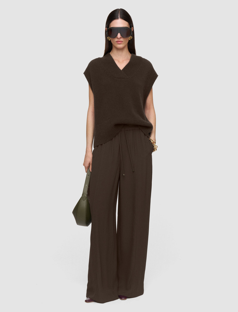 JOSEPH Dee Crepe Trousers outlook
