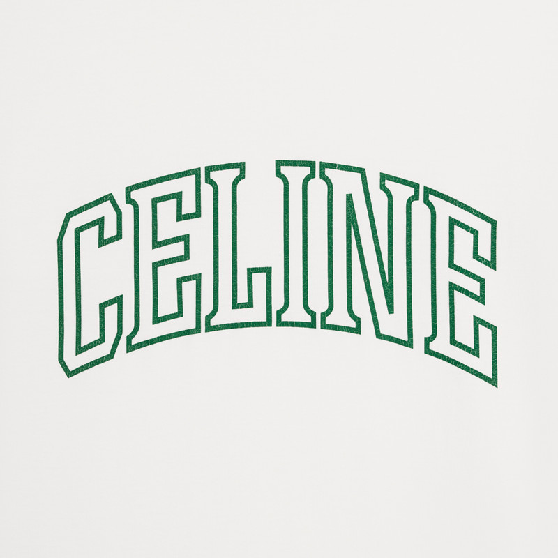 celine loose T-shirt in cotton jersey 4