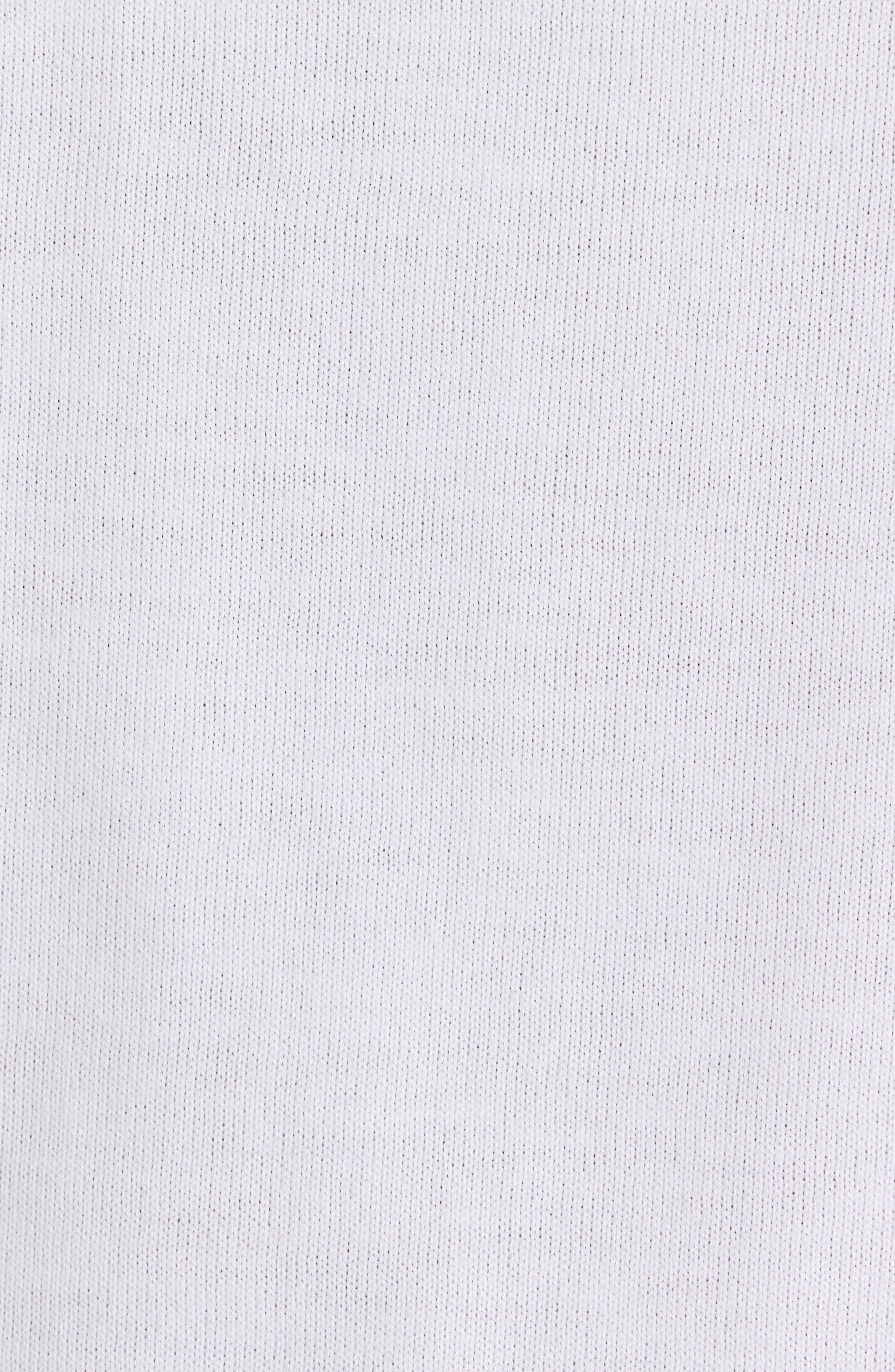 Max Mara Papaia Logo Embroidered Cotton T-Shirt in Optical White at Nordstrom - 6