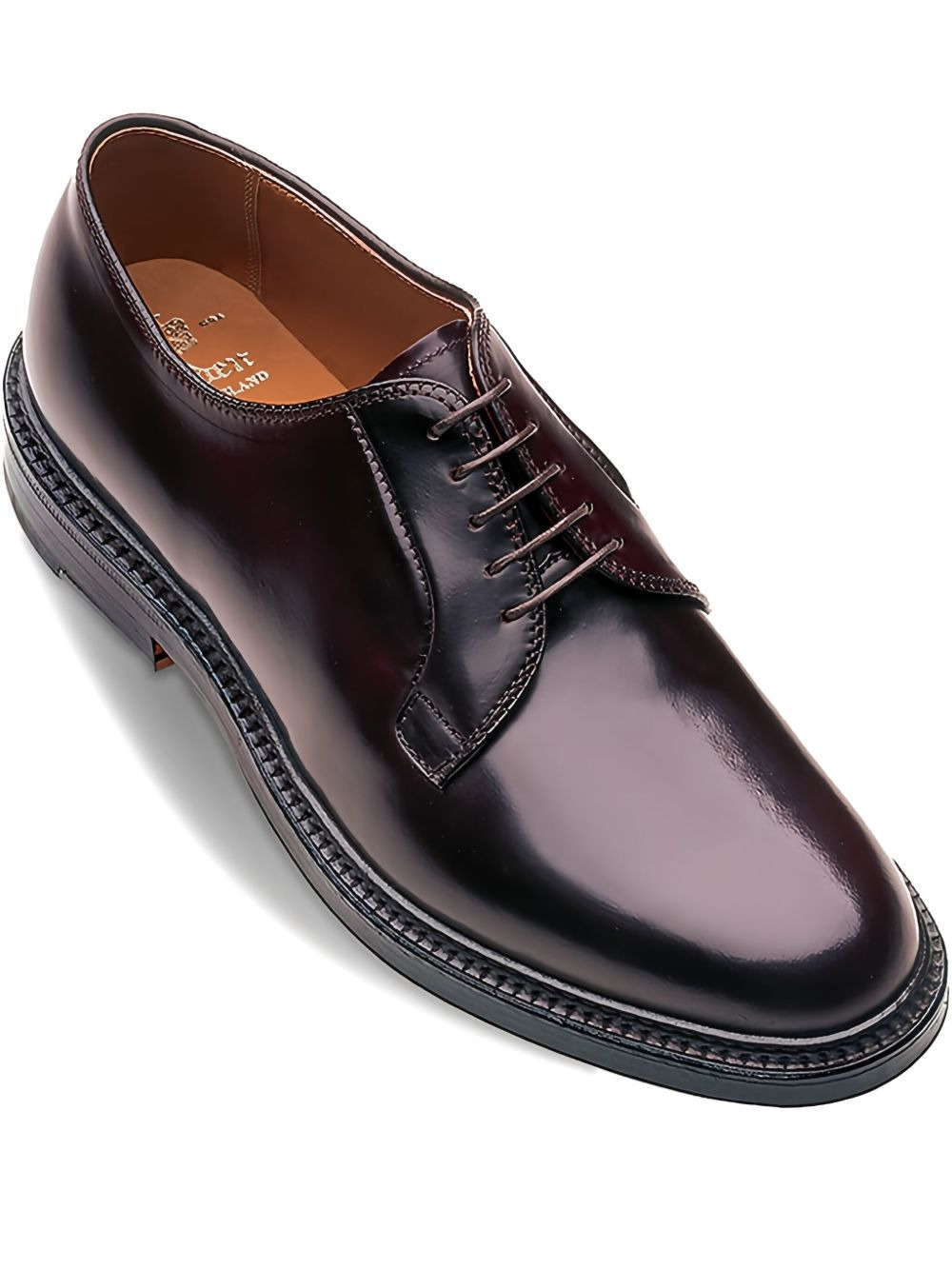 leather derby shoes - 1