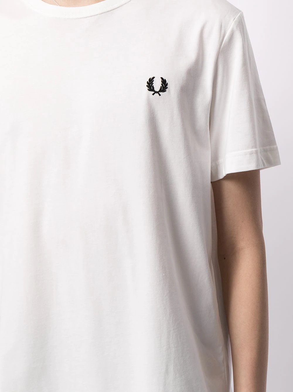 logo-embroidered T-shirt - 5