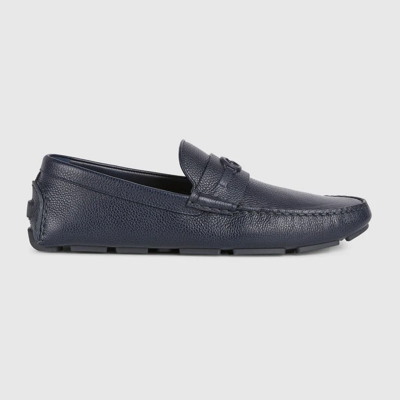 Gucci Interlocking G Driver Loafers - 1