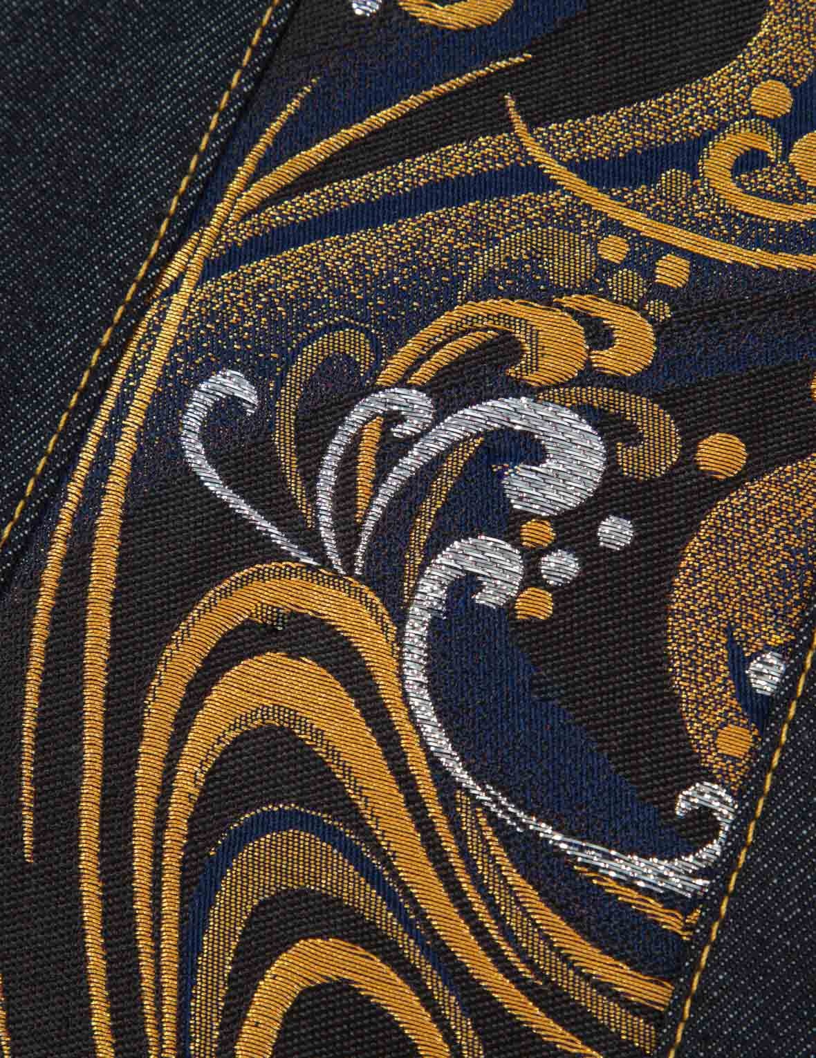 JACQUARD DAICOCK INSERT CARROT-FIT JEANS#2017 - 7