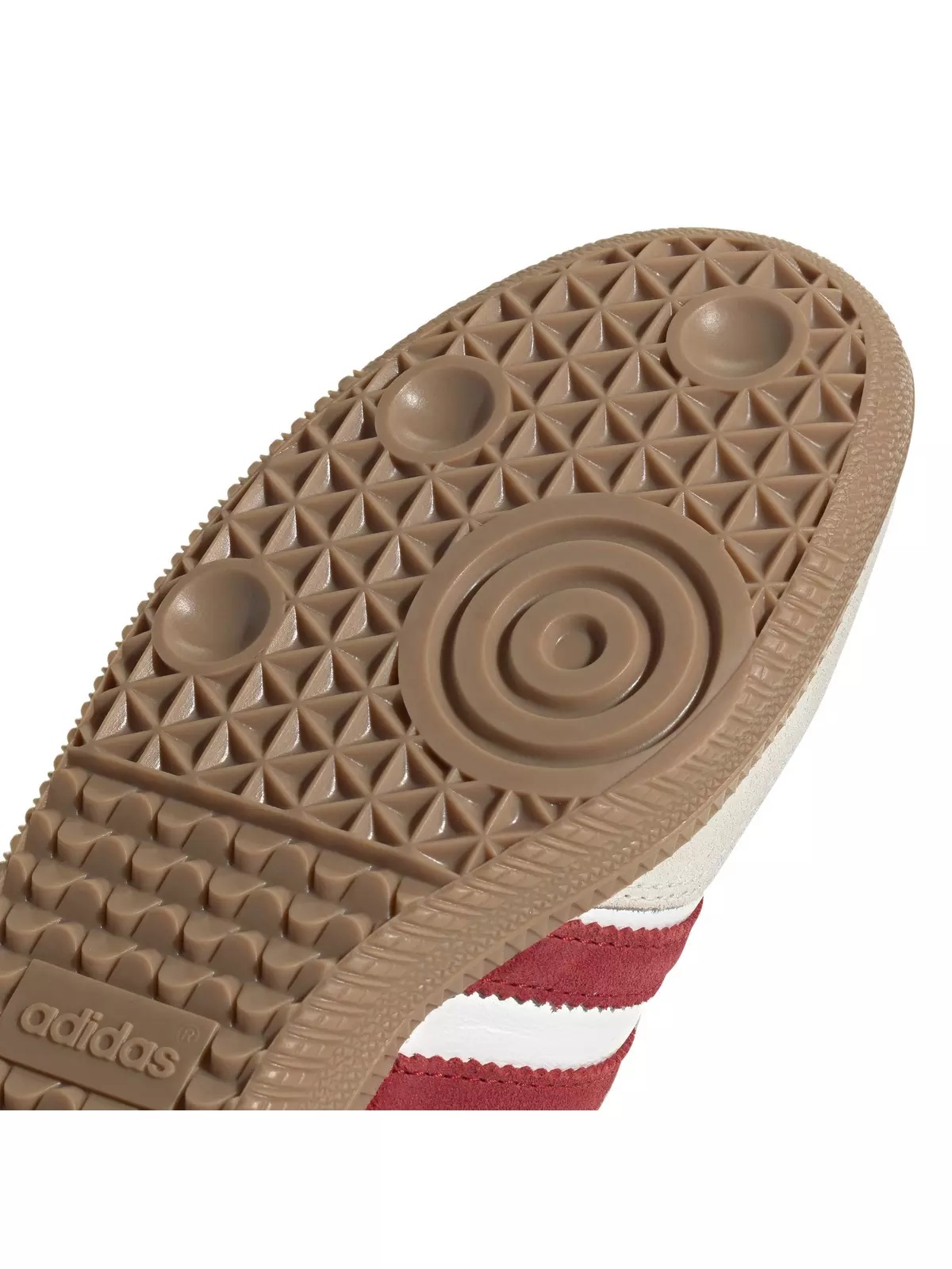 Originals Samba OG "Core White/Better Scarlet/Shadow Red" Men's Shoe - 8