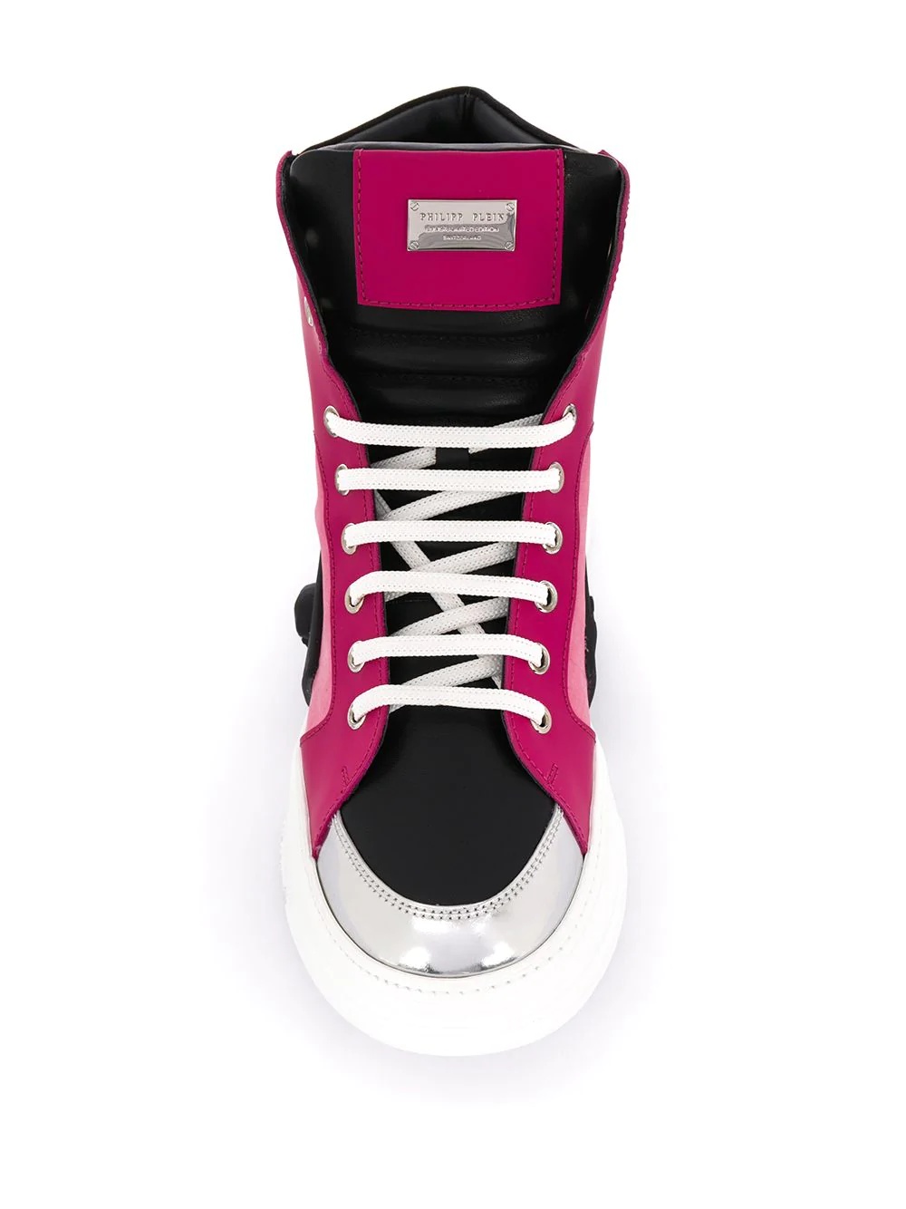 TM colour-block high-top sneakers - 4