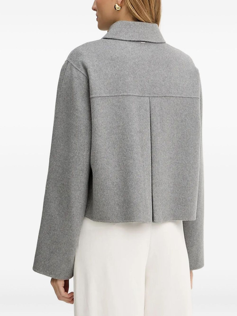 BOSS cropped buttoned jacket outlook