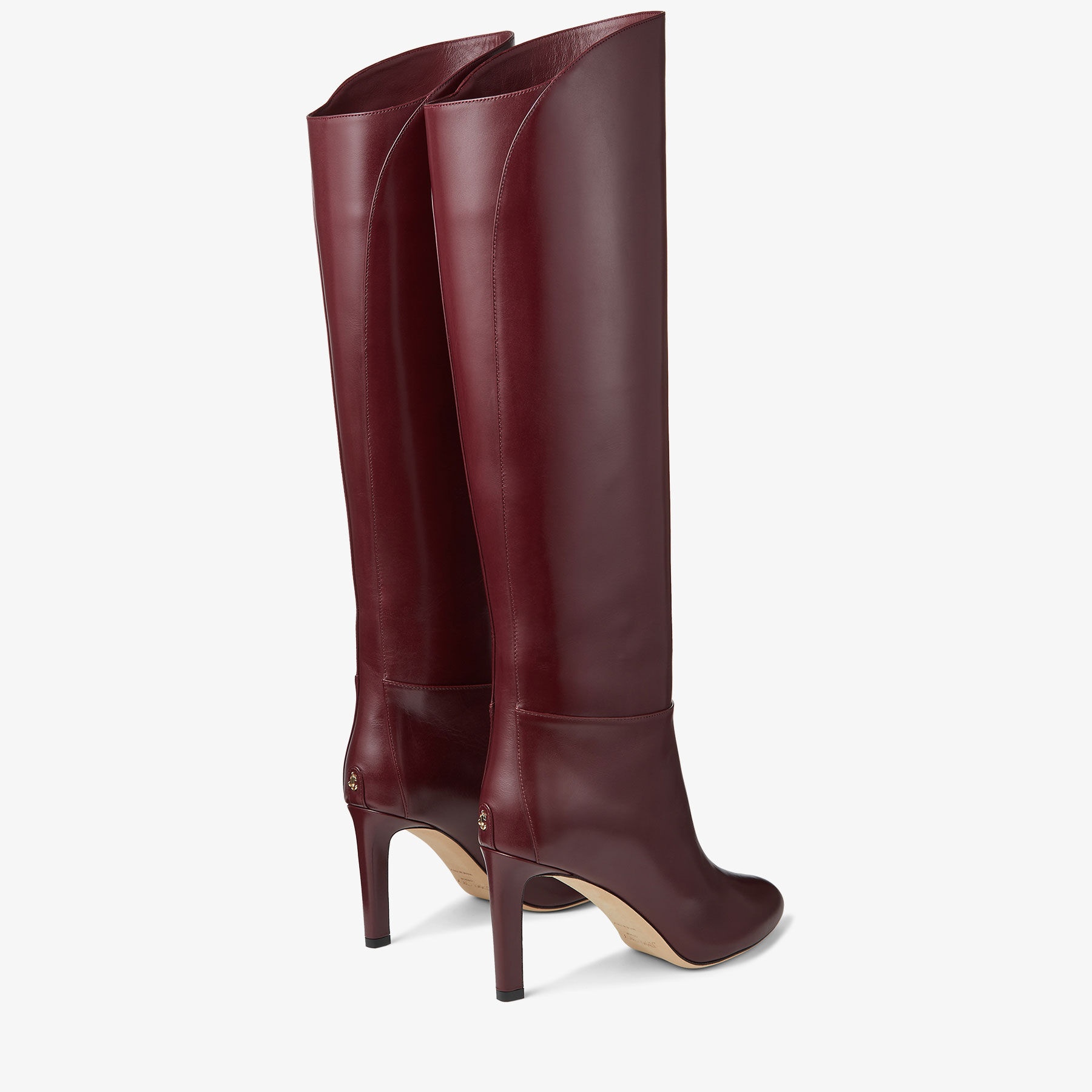 Karter 85
Burgundy Calf Leather Knee-High Boots - 5