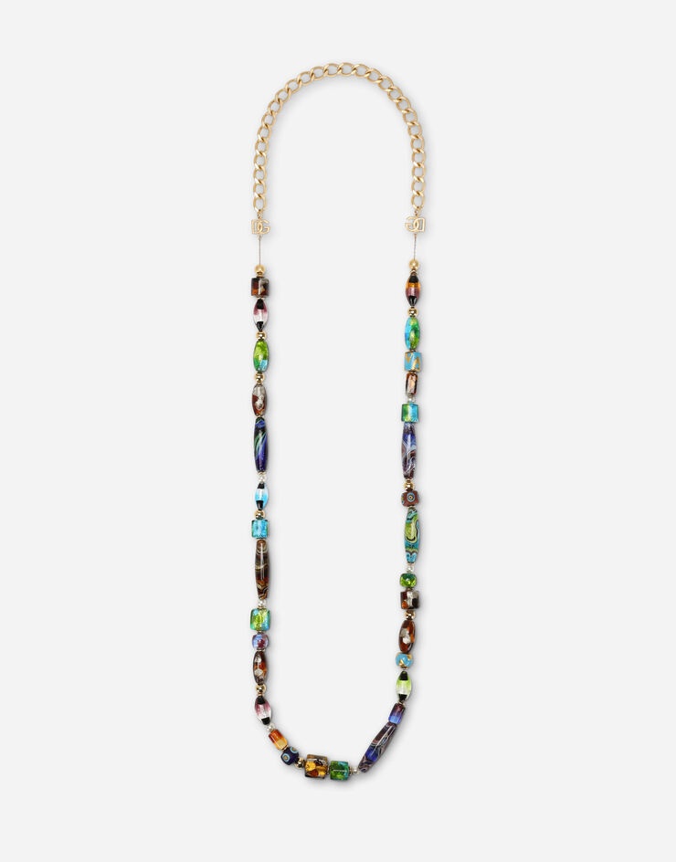 Sautoir necklace with murrine - 1