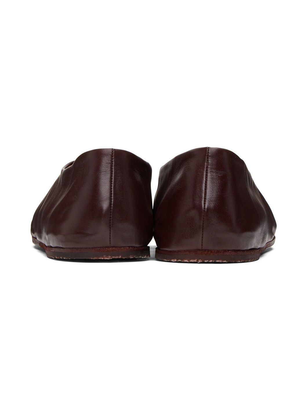 Burgundy Zucca Zeppa Slippers - 2