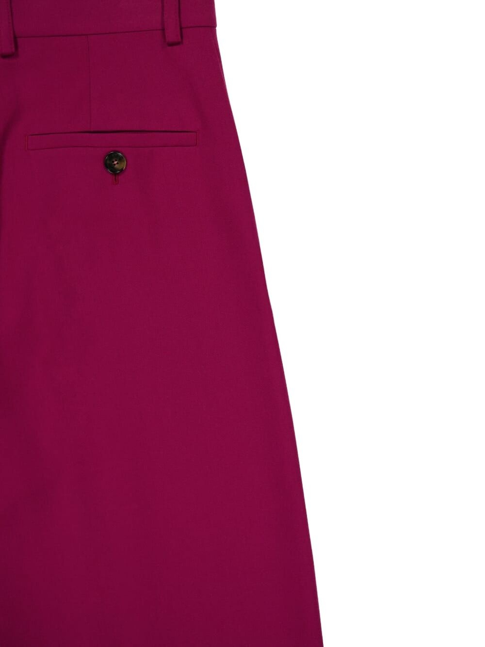 wool high-waisted tailored trousers - 4