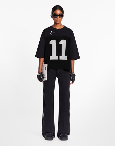 Lanvin FLARED PANTS WITH STUDS LANVIN X FUTURE outlook
