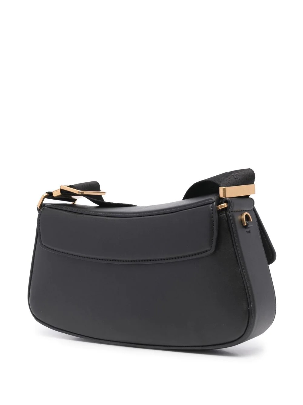 logo clasp flap shoulder bag - 3