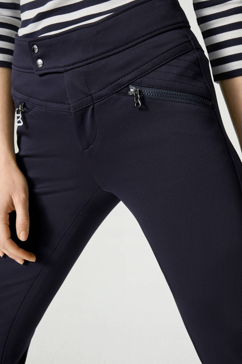 LINDY STRETCH PANTS IN NAVY BLUE 4