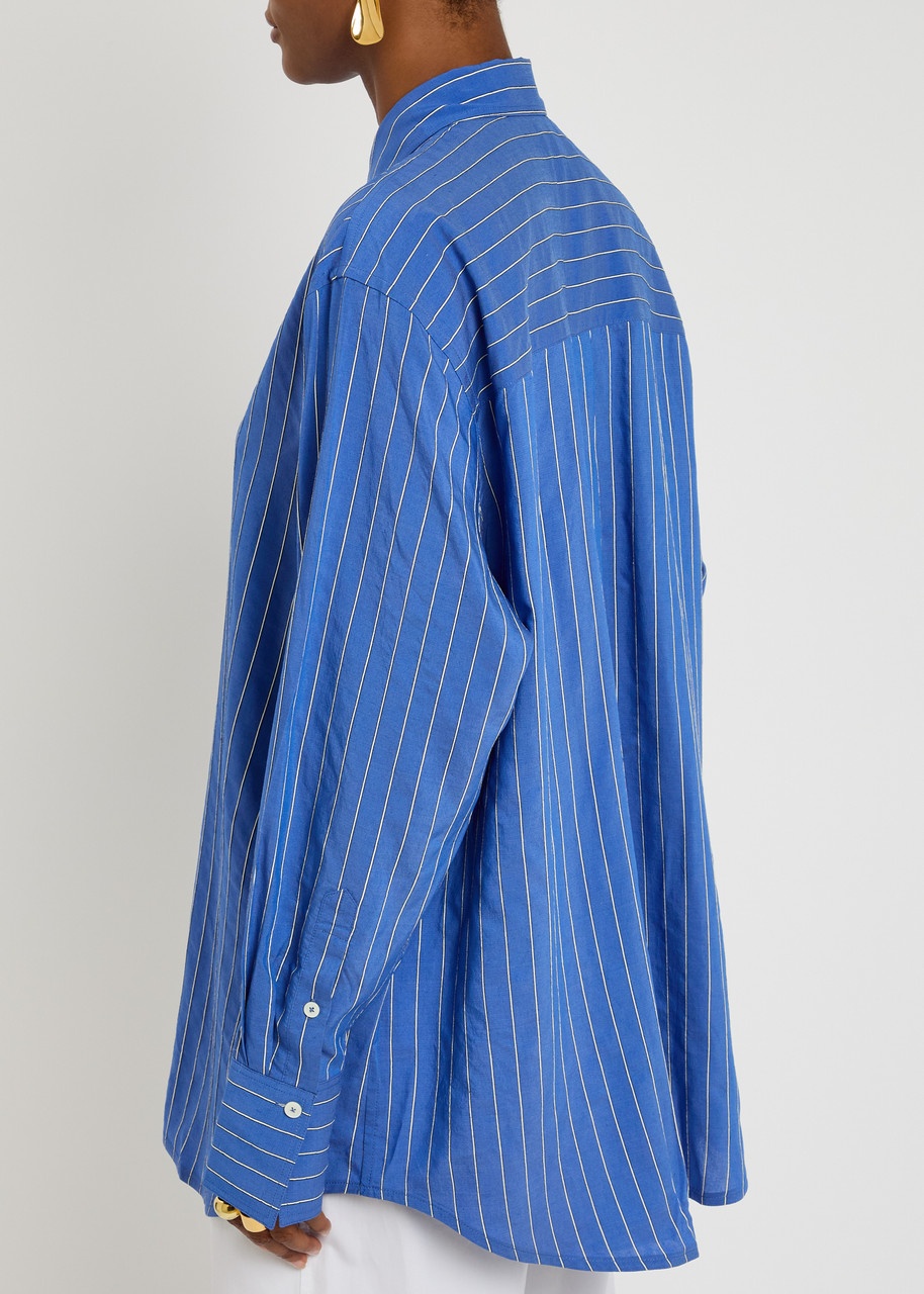 Toteme Striped Woven Shirt - 3