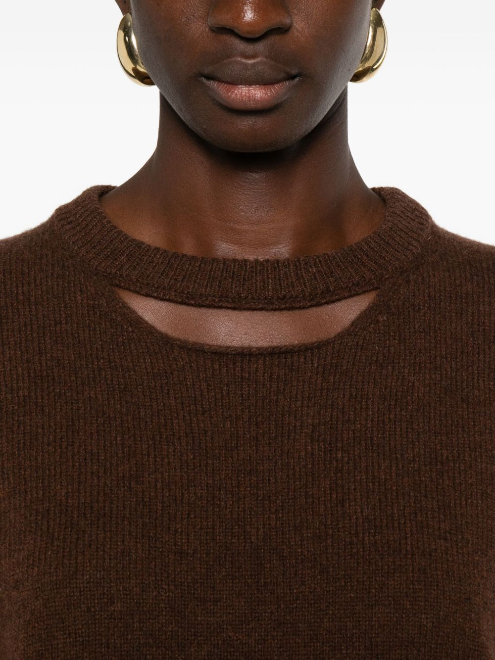 striped-pattern sweater - 5