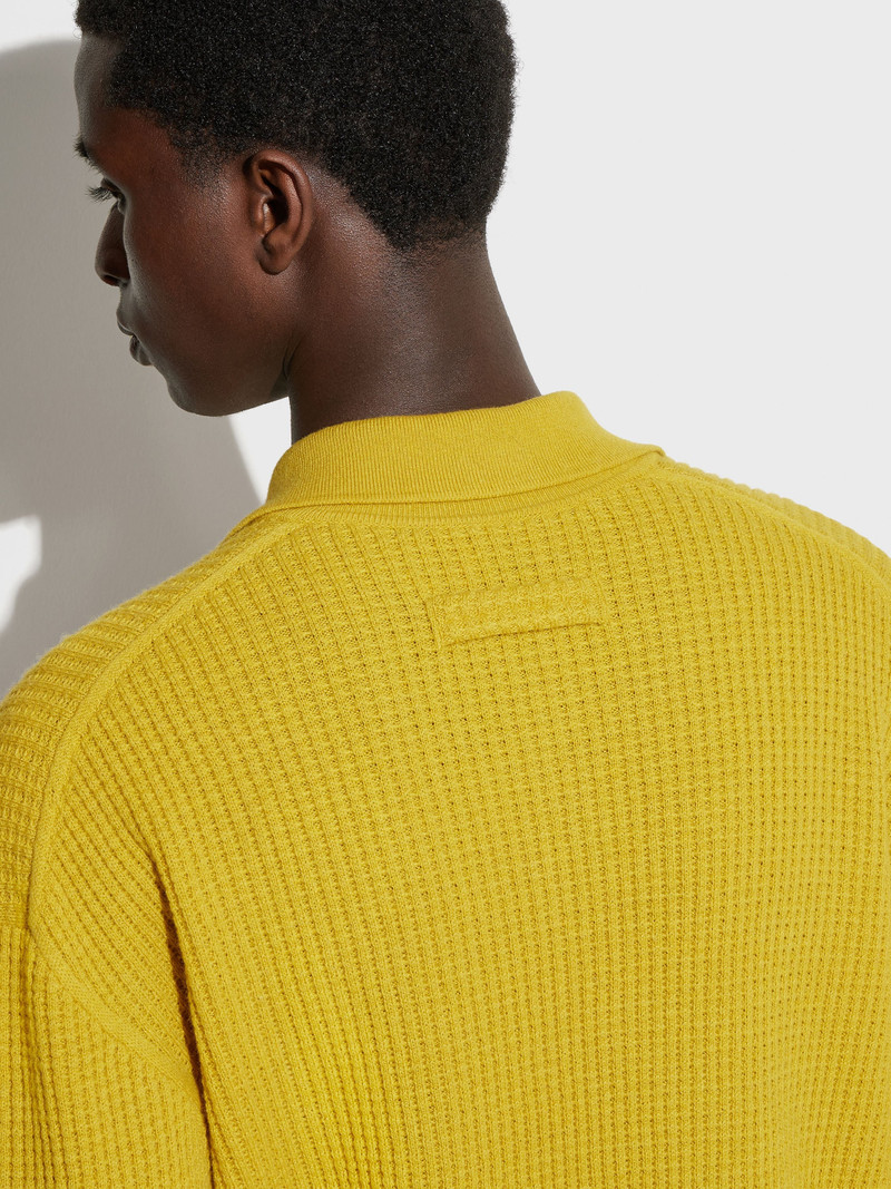 ZEGNA X THE ELDER STATESMAN OASI CASHMERE POLO SHIRT 4