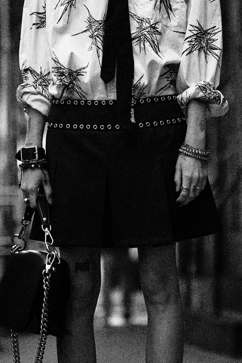 R13 PLEATED MINI SKORT outlook