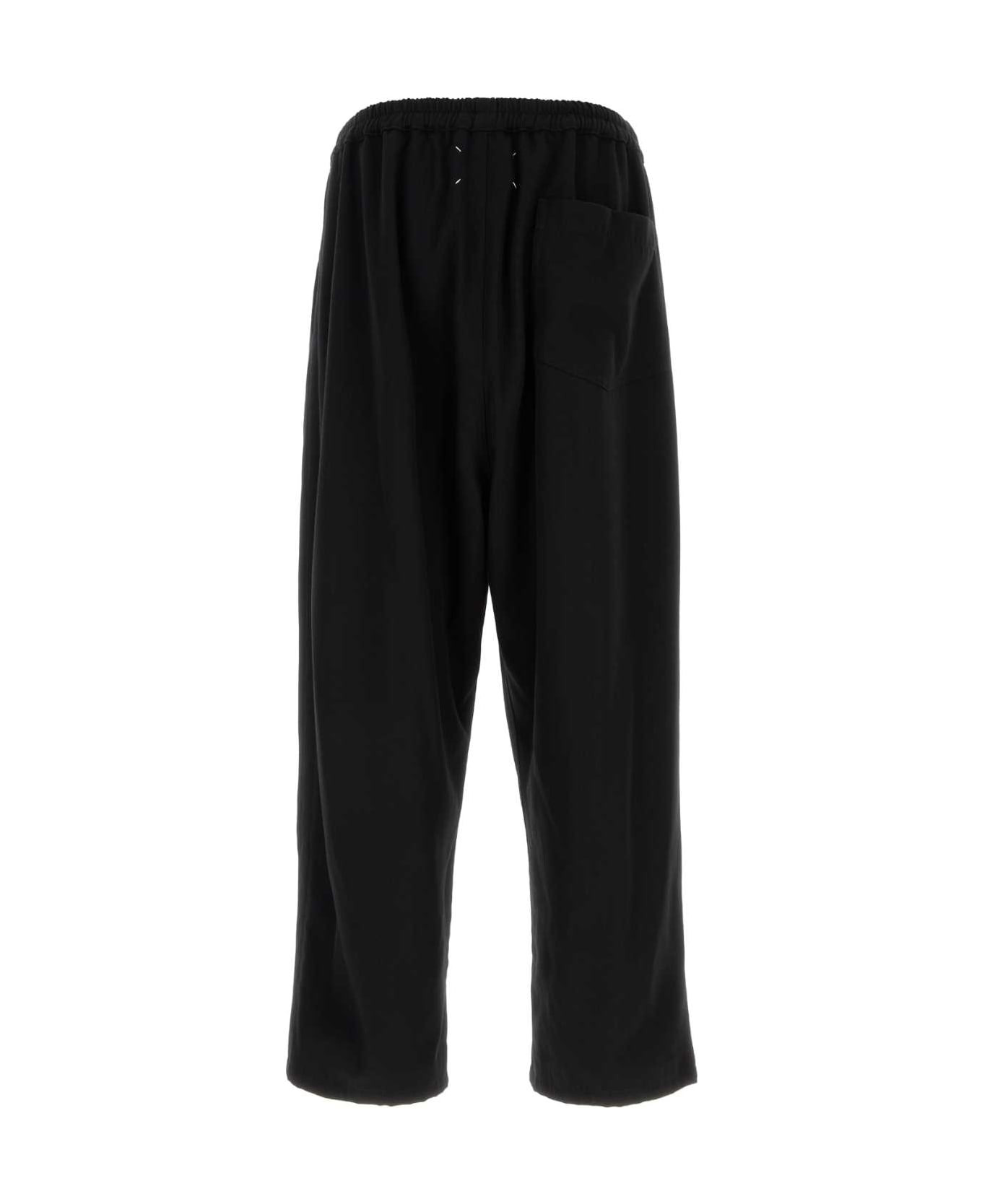 Black Wool Pant - 2