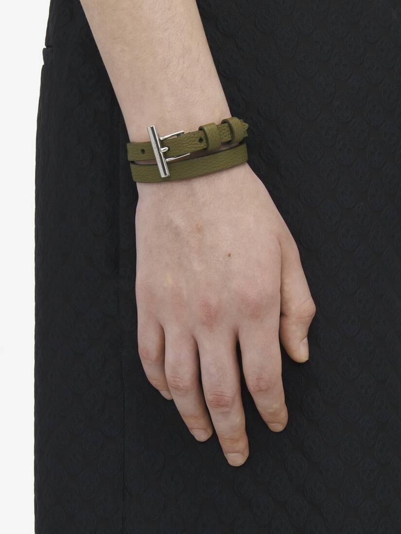 T-Bar Double Wrap Bracelet - 2