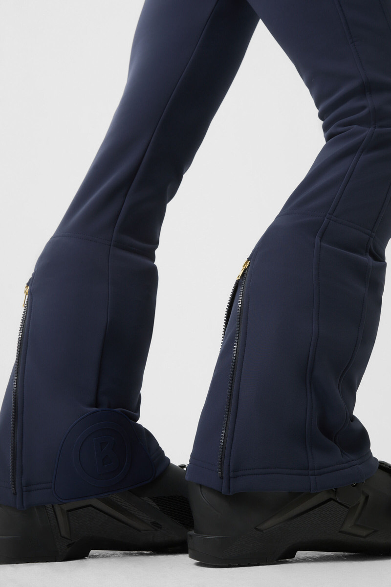 Hazel softshell ski pants in Navy blue 6