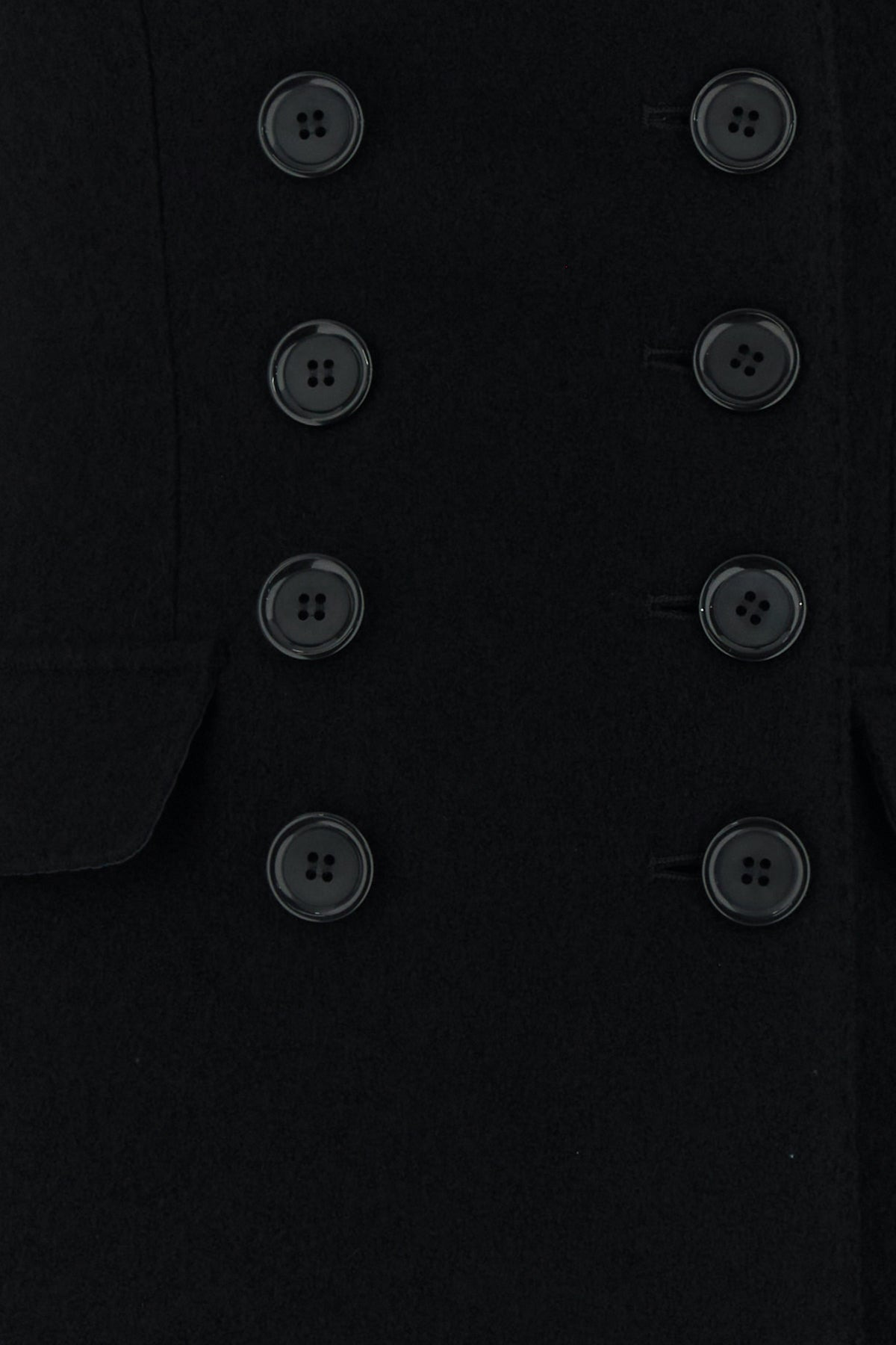 Black wool blazer - 3