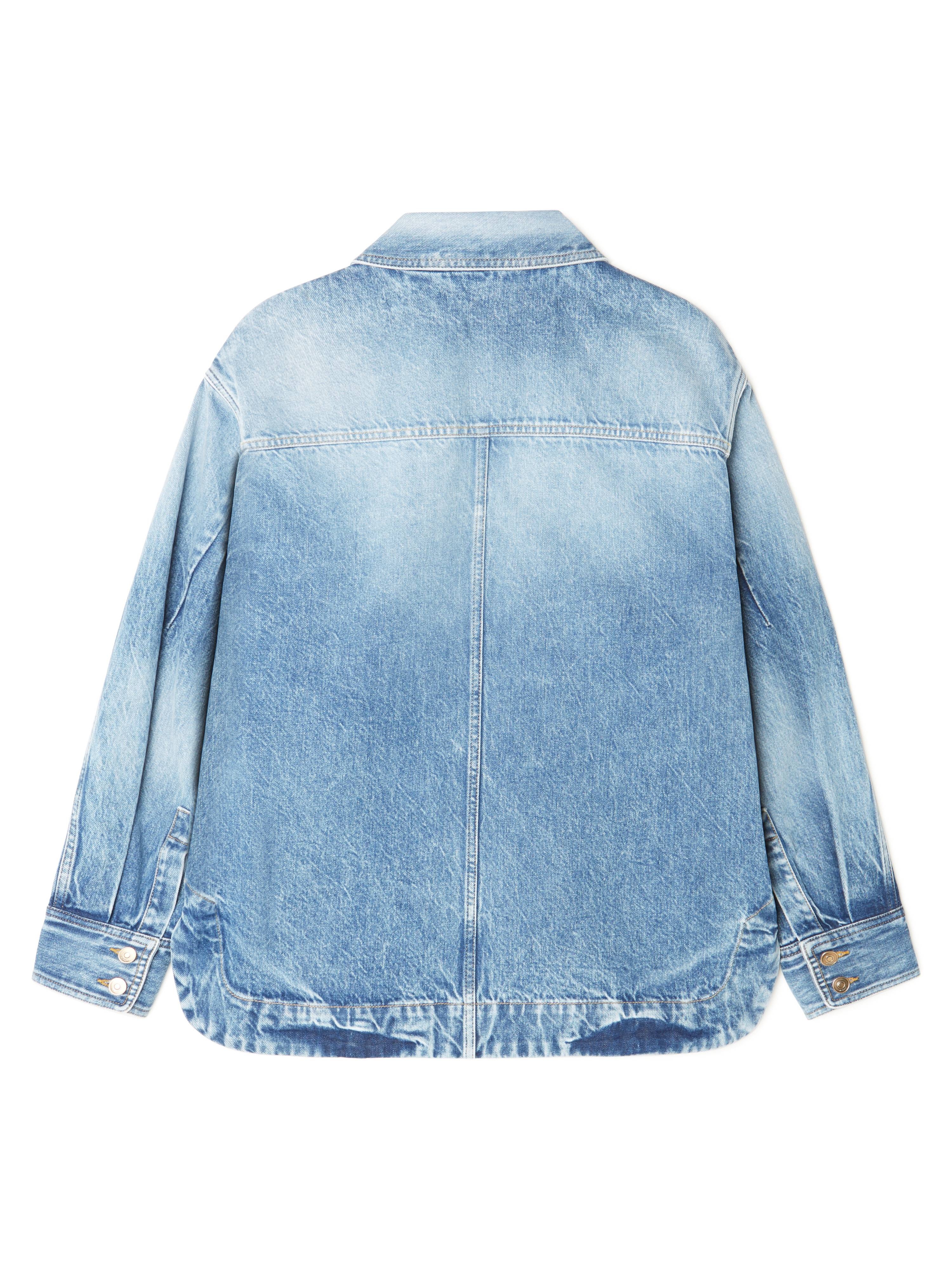 Sunny Crochet Denim Shirt - 3