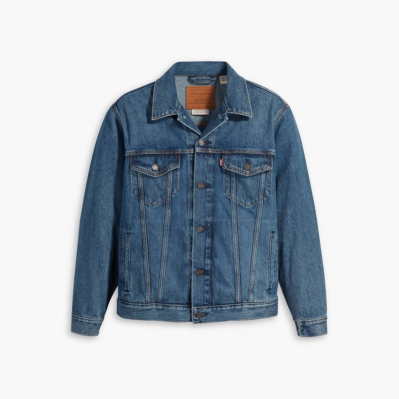 RELAXED FIT TRUCKER JACKET - 1