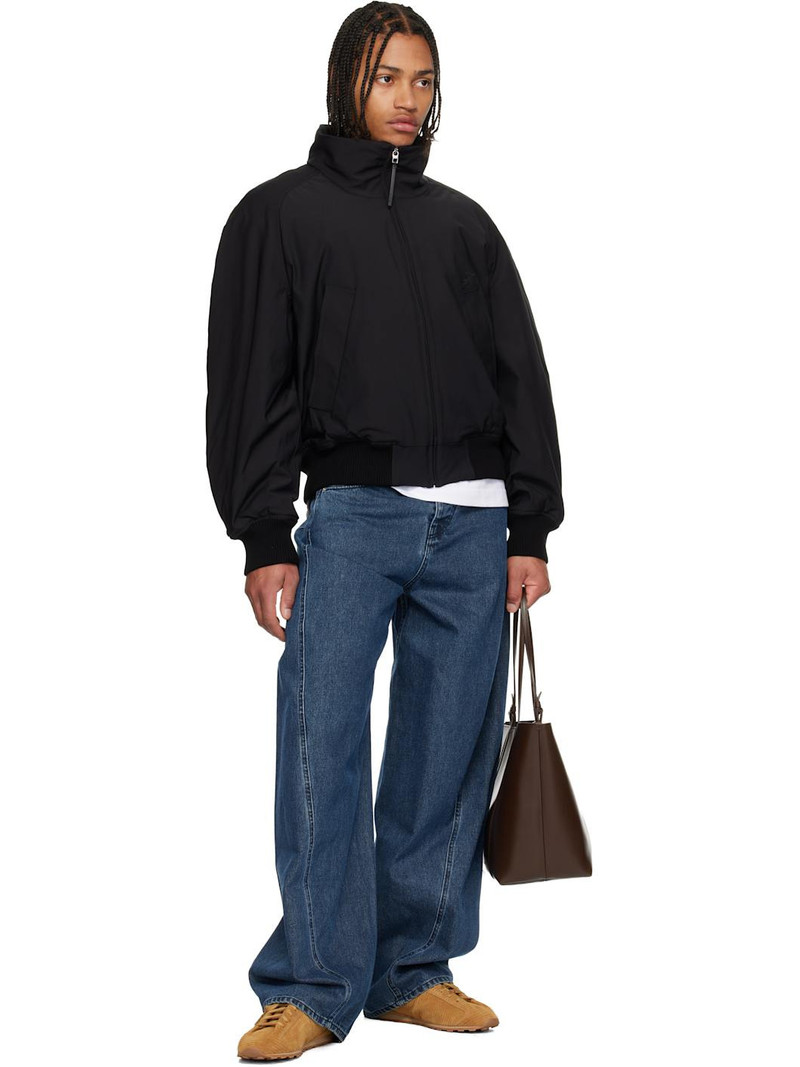 JACQUEMUS Blue 'Le de-Nîmes Espiral' Jeans outlook