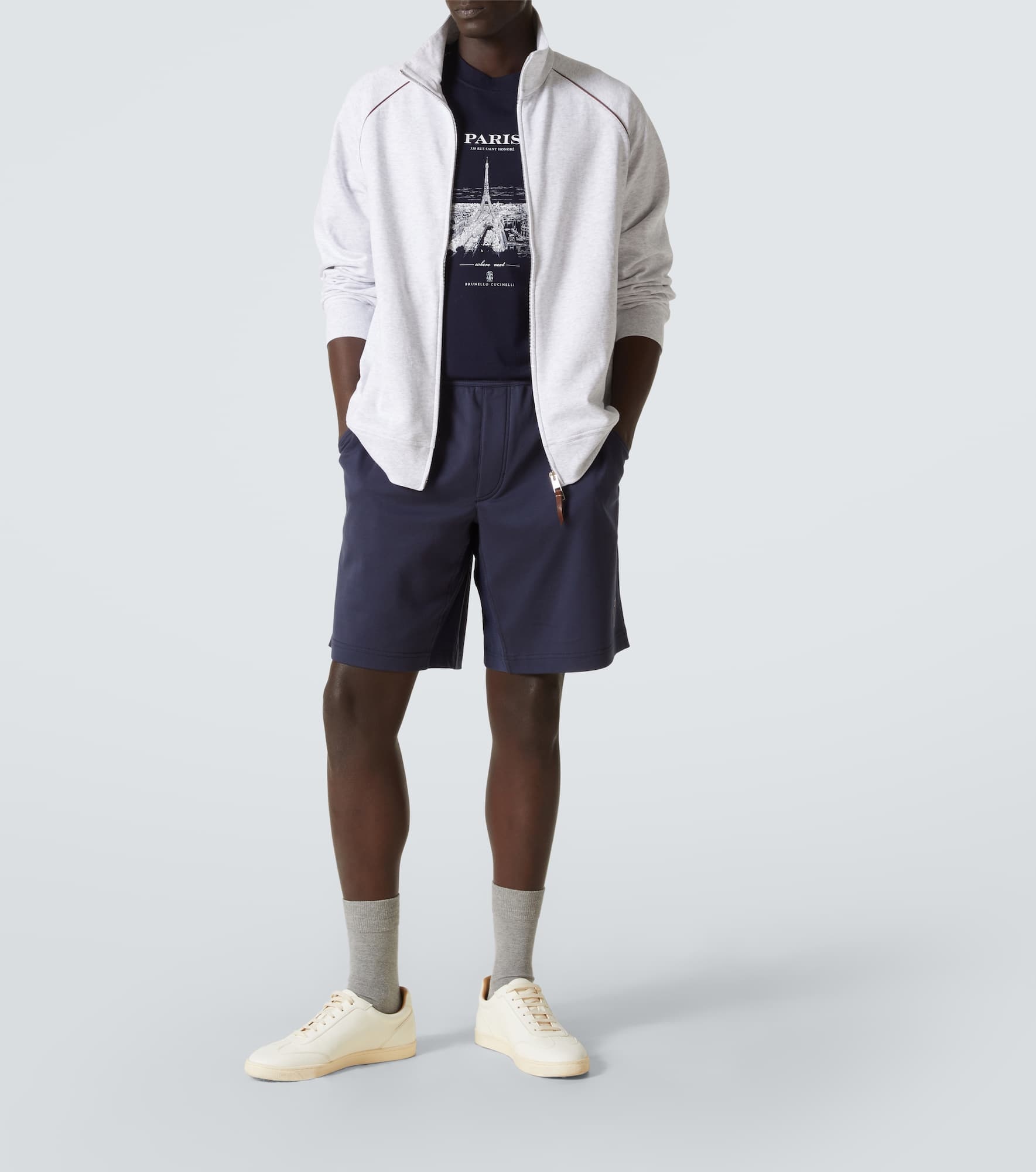 Printed cotton jersey T-shirt - 2