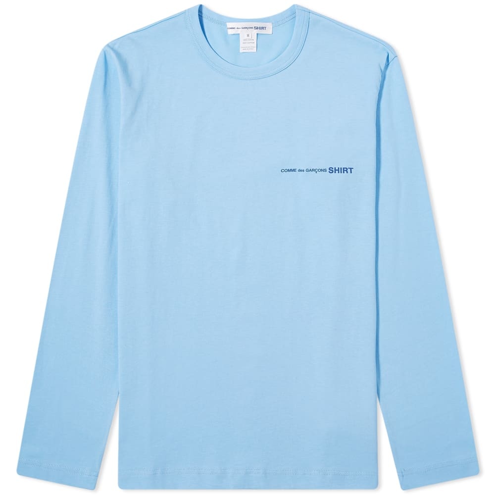 Comme des Garcons SHIRT Long Sleeve Logo Tee - 1