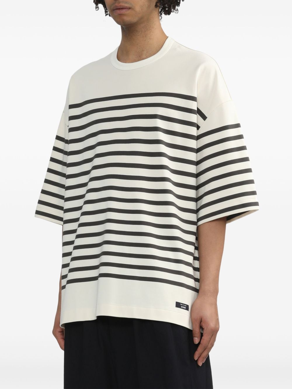 striped T-shirt - 3