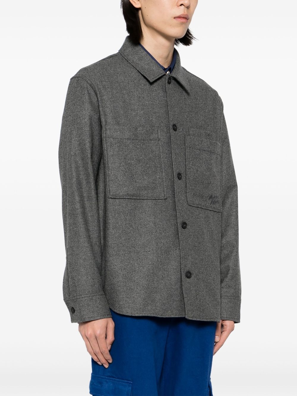 flannel shirt jacket - 3
