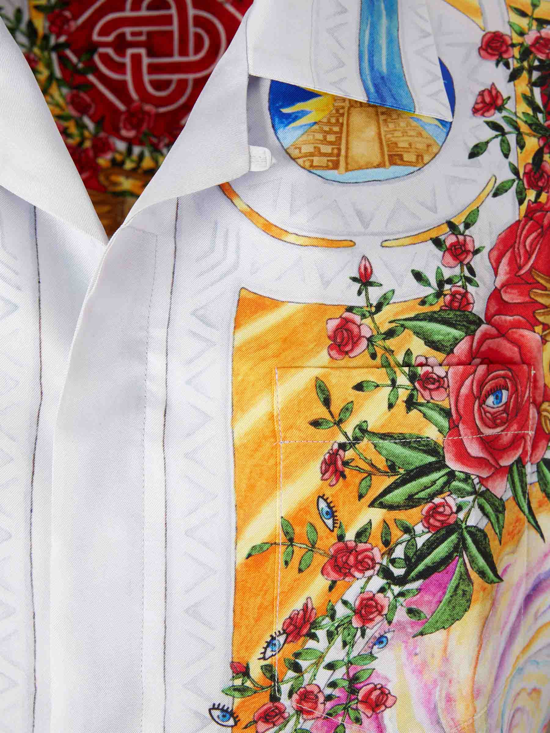 PRINTED SILK SHIRT - 3